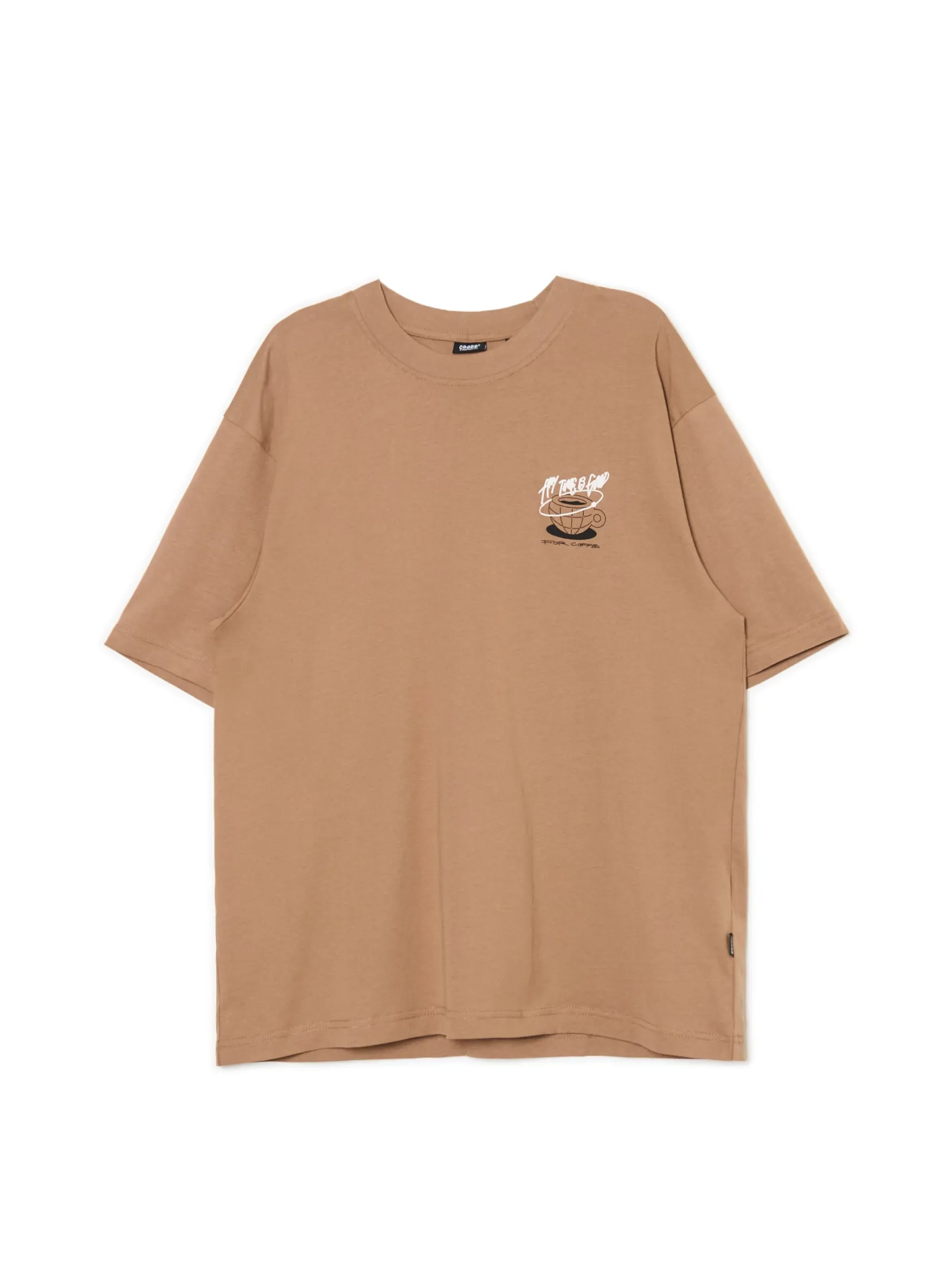Fashion T-shirt z kawą Koszulki