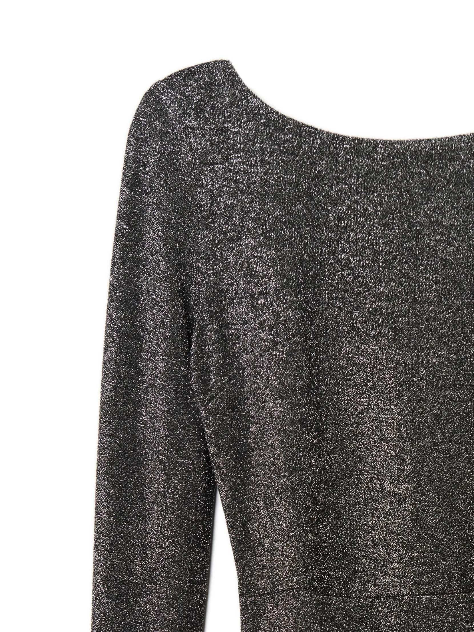 Clearance Błyszcząca sukienka mini Sukienki, Kombinezony