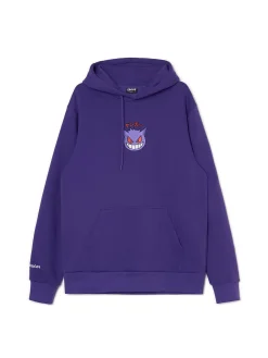 Outlet Ciemnofioletowa bluza z kapturem Pokémon Bluzy