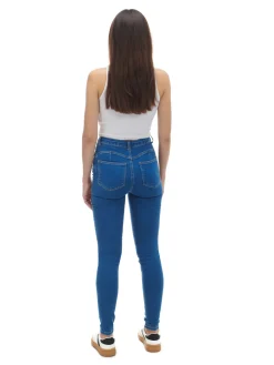 Outlet Ciemnoe jeansy push up TALL Jeansy