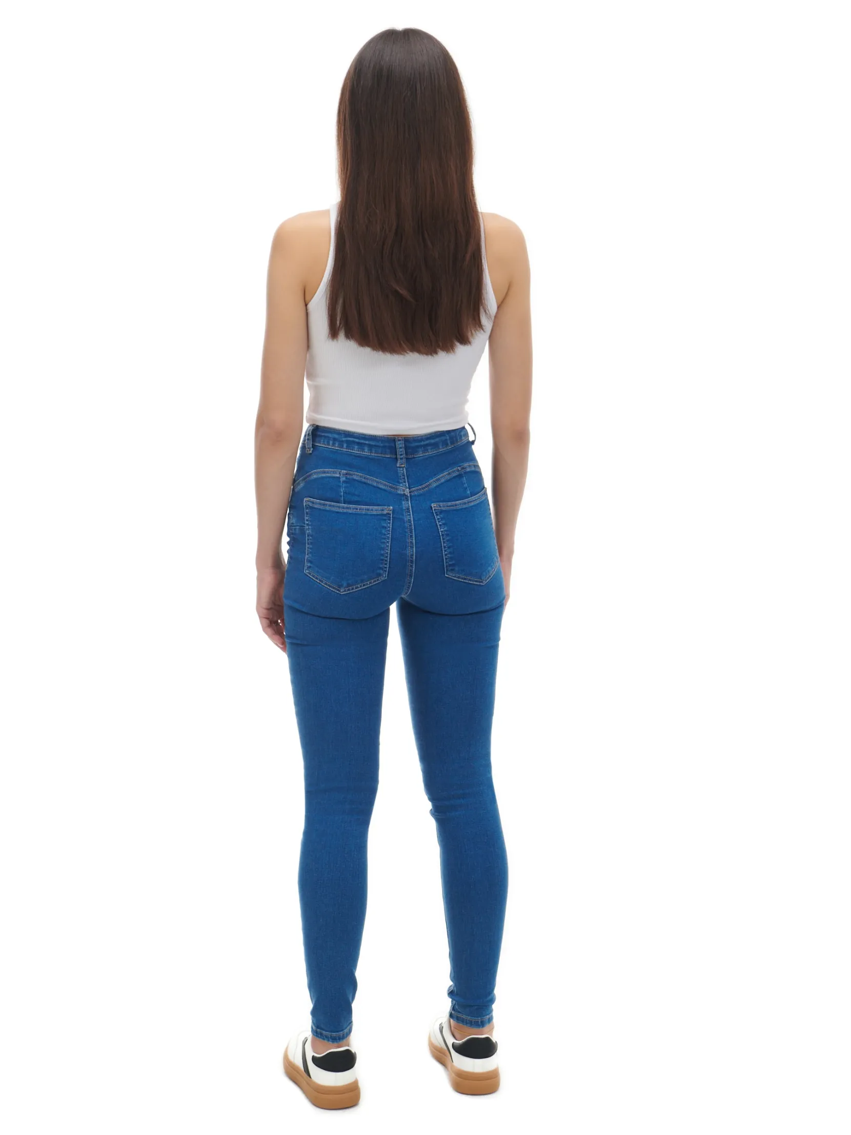 Outlet Ciemnoe jeansy push up TALL Jeansy