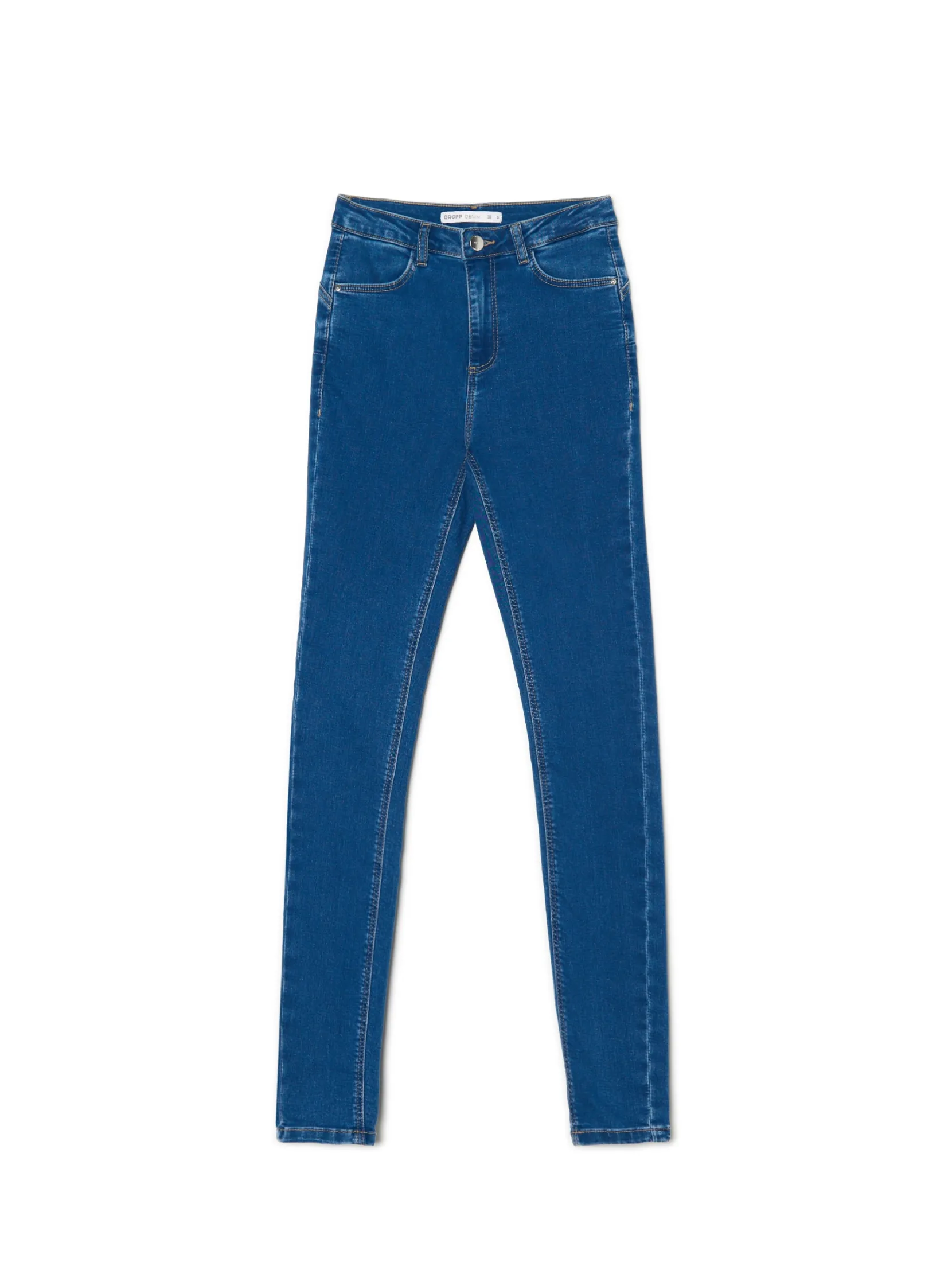 Outlet Ciemnoe jeansy push up TALL Jeansy