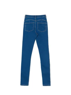 Outlet Ciemnoe jeansy push up TALL Jeansy