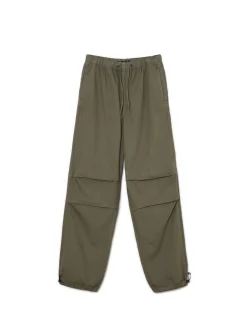 Outlet Ciemnozielone jeansy parachute Jeansy