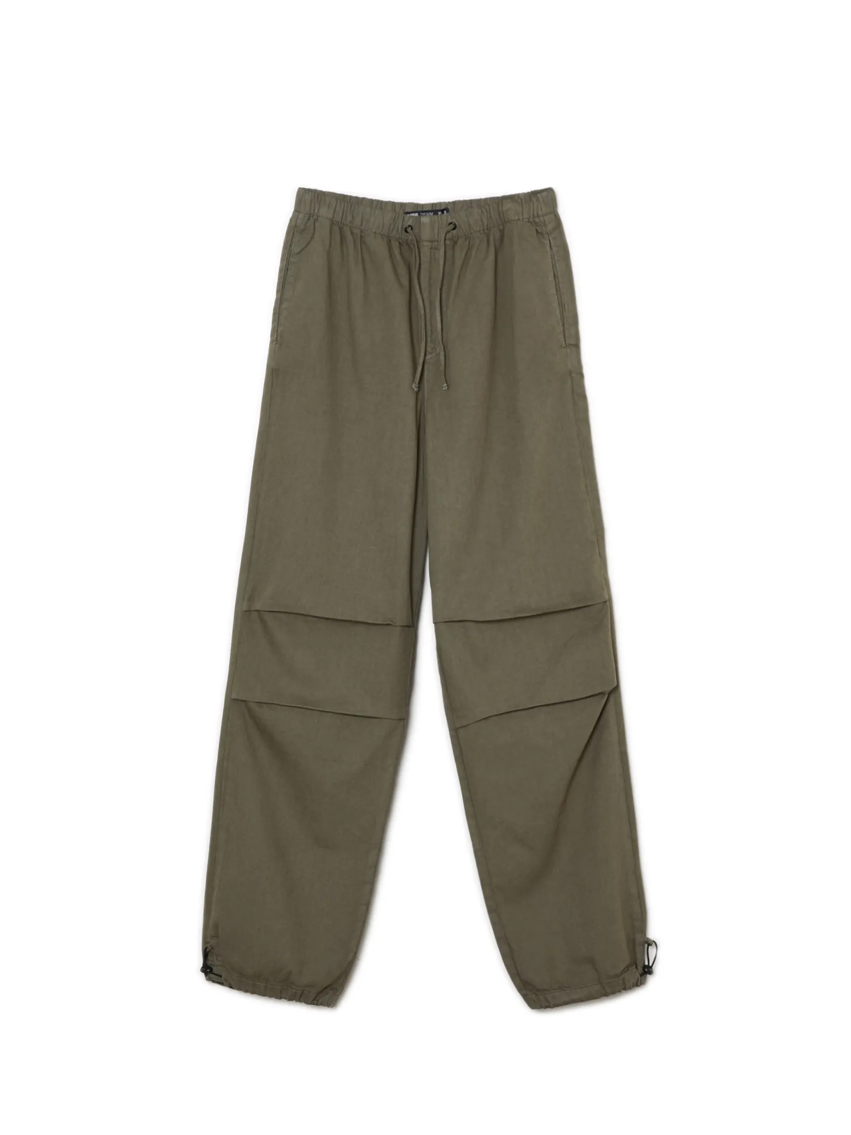 Outlet Ciemnozielone jeansy parachute Jeansy