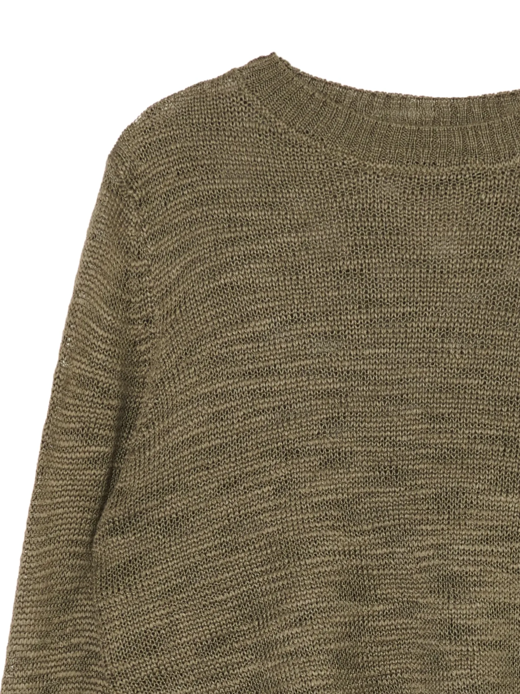 Best Ciemno krótki sweter Swetry