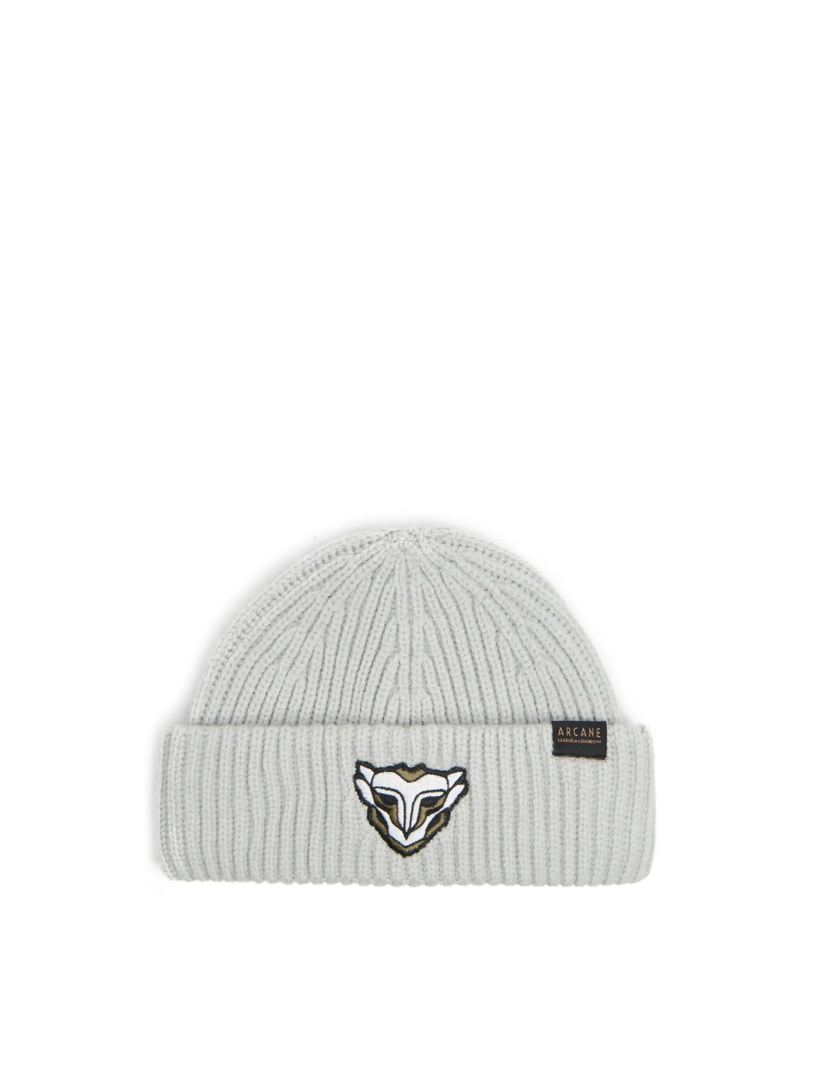 Best Czapka beanie z naszywką Arcane Czapki
