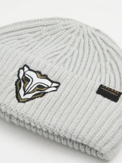 Best Czapka beanie z naszywką Arcane Czapki