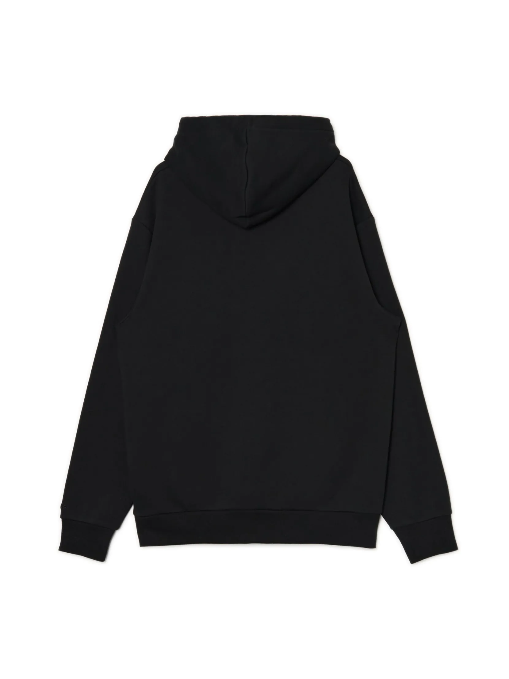 Clearance Czarna bluza regular z kapturem Bluzy|Sety
