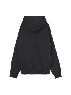 Discount Czarna bluza z aplikacją Bluzy