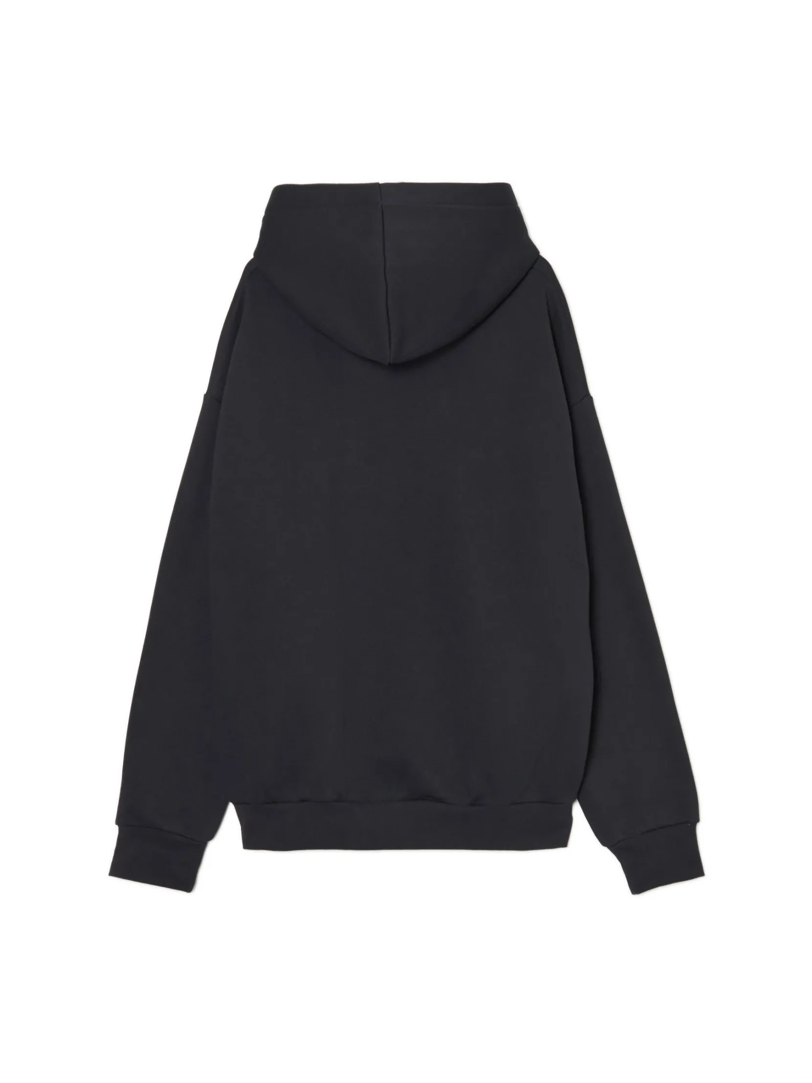 Discount Czarna bluza z aplikacją Bluzy