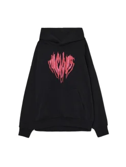 New Czarna bluza z efektownym nadrukiem UNISEX Bluzy|Unisex