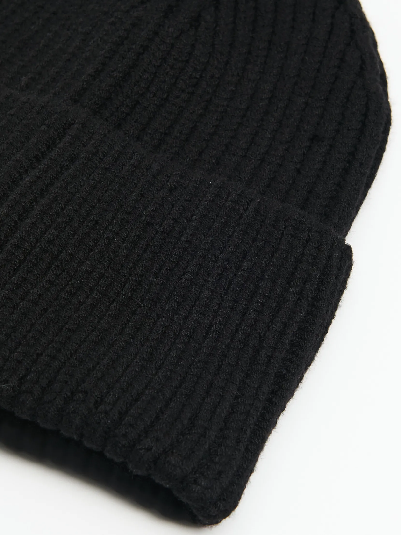Hot Czarna czapka beanie Czapki