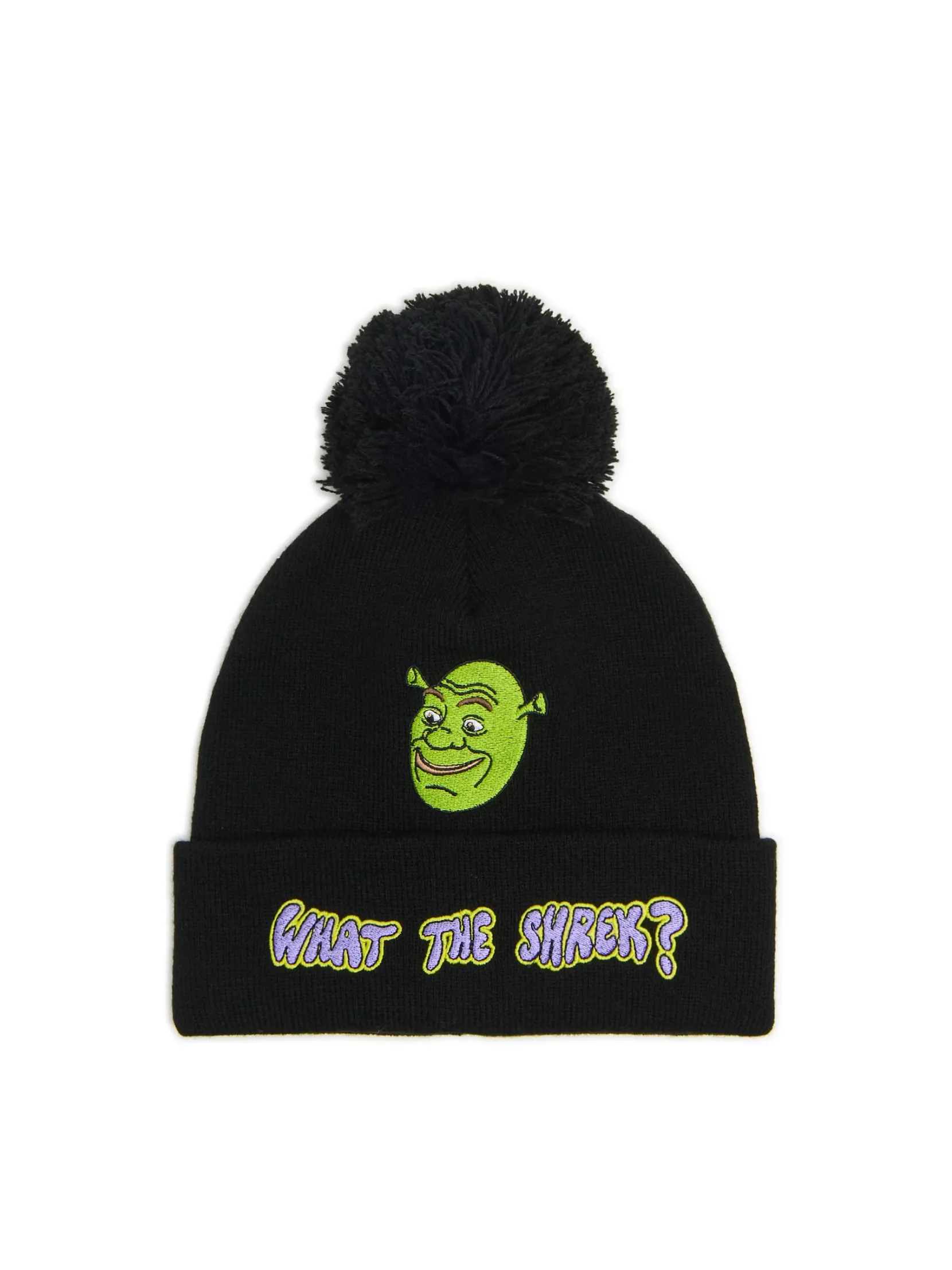 Hot Czarna czapka beanie Shrek Czapki