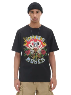 New Czarna koszulka Guns N' Roses Koszulki