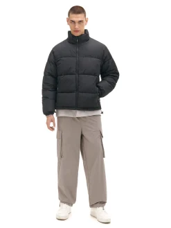 Sale Czarna kurtka puffer Kurtki Zimowe|Kurtki, Płaszcze