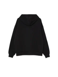 Sale Czarna rozpinana bluza oversize Bluzy