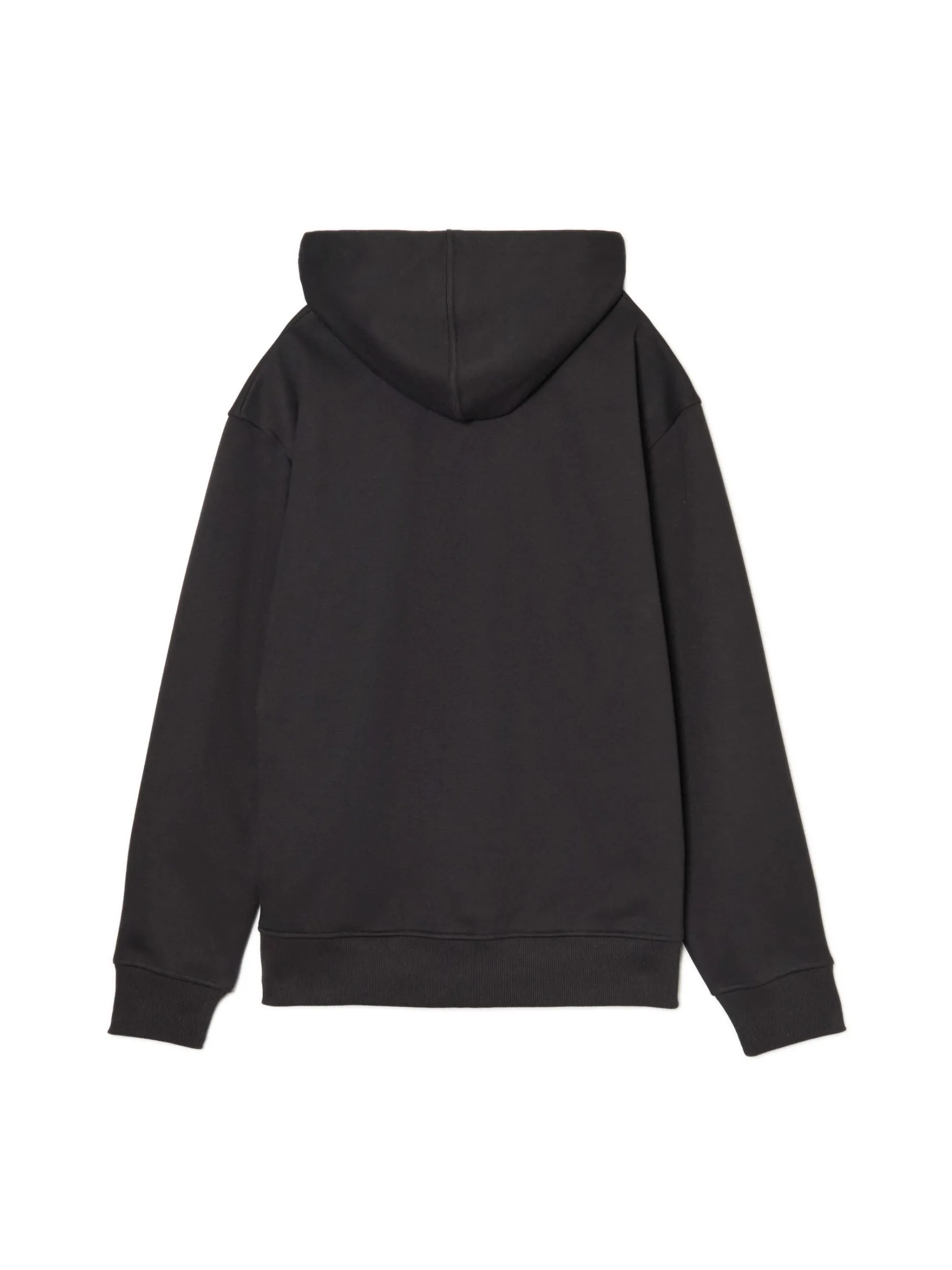 Outlet Czarna rozpinana bluza z kapturem Bluzy|Sety