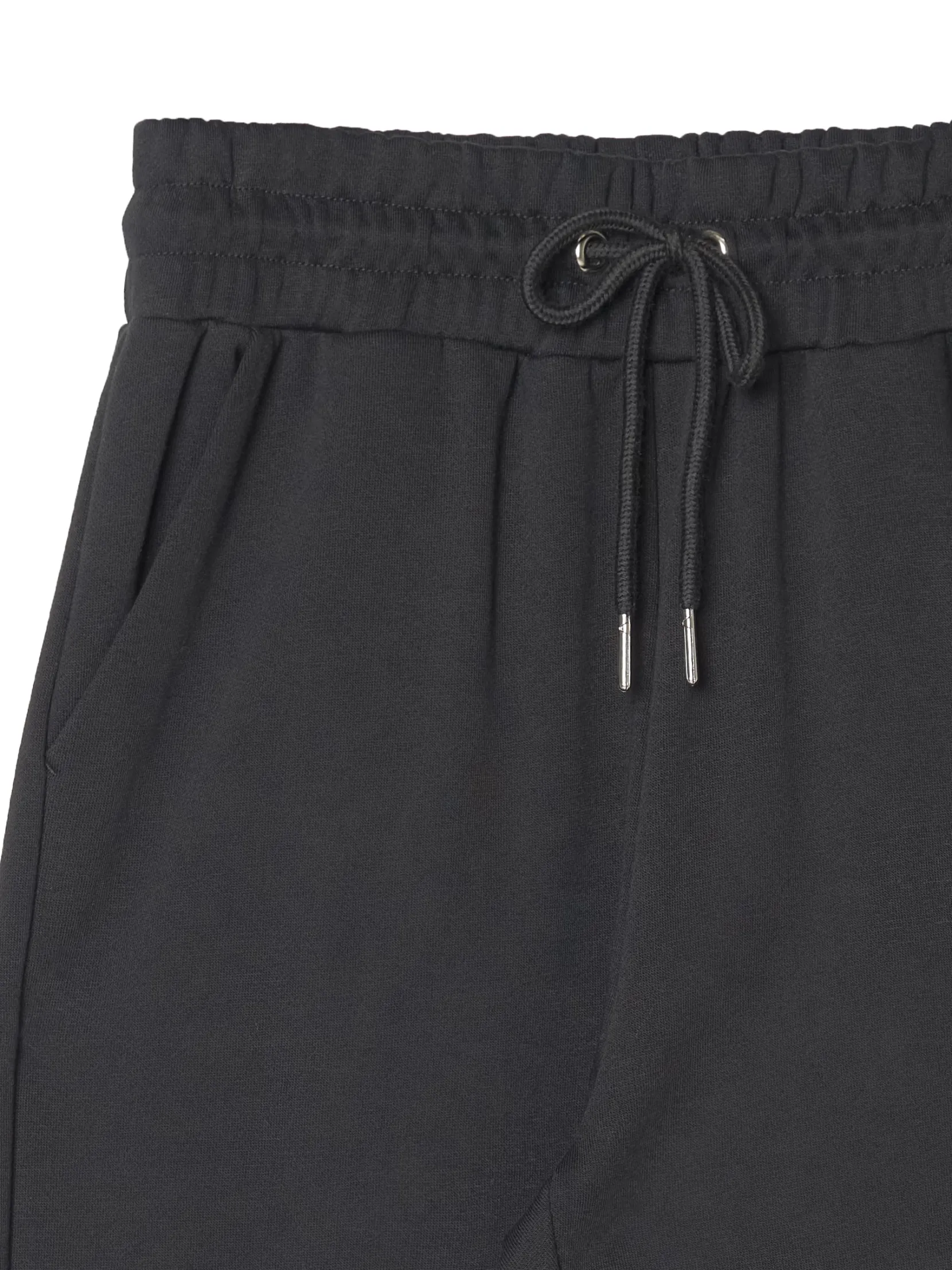 Sale Czarne dresowe joggery Spodnie