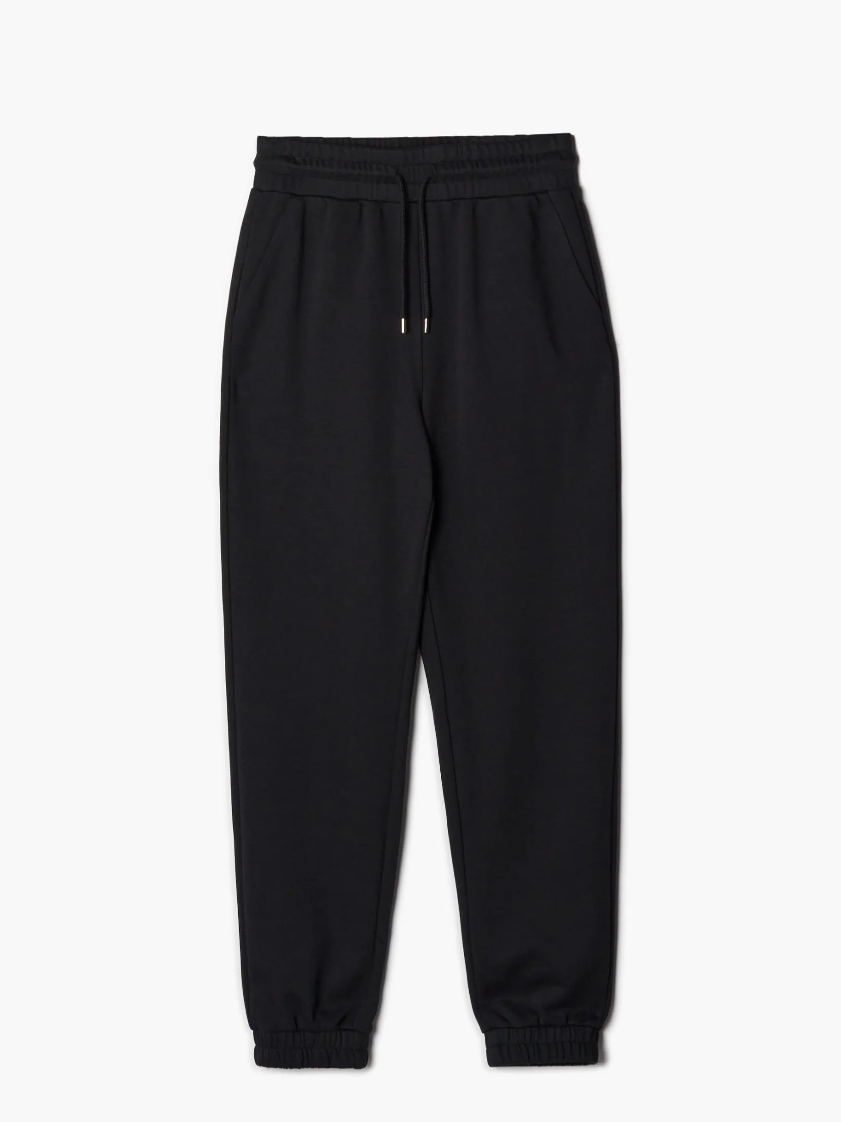 Online Czarne dresowe joggery Spodnie