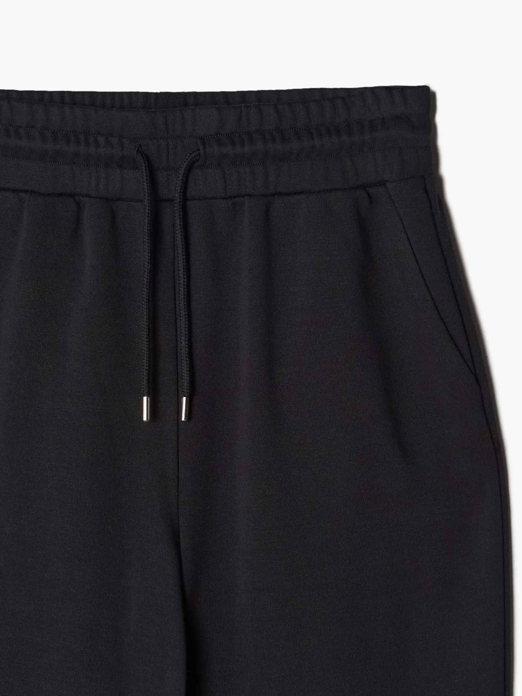 Online Czarne dresowe joggery Spodnie