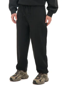 Best Czarne dresowe joggery comfort Spodnie|Sety