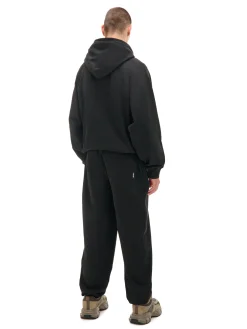Best Czarne dresowe joggery comfort Spodnie|Sety