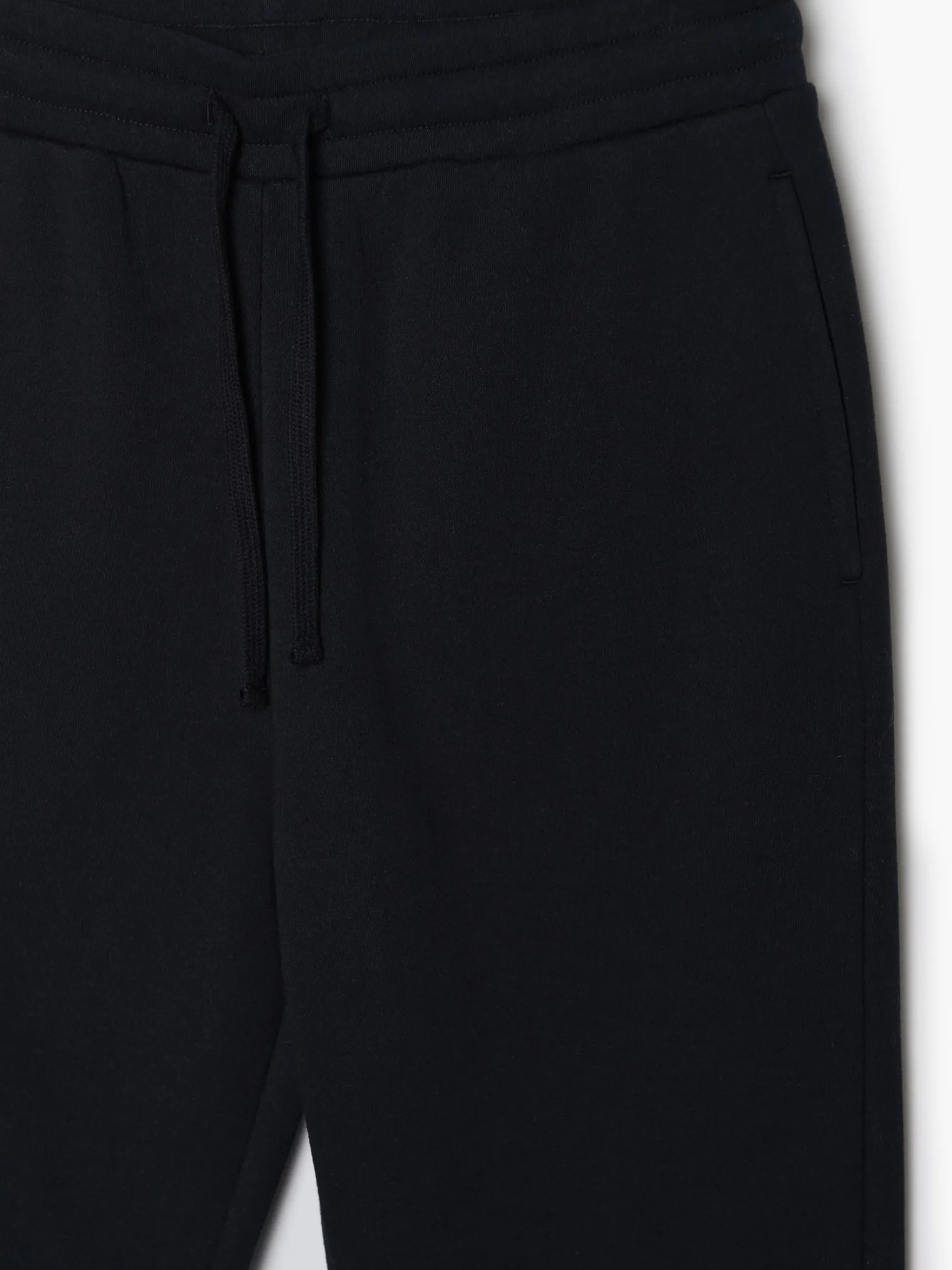 New Czarne dresowe joggery regular Spodnie