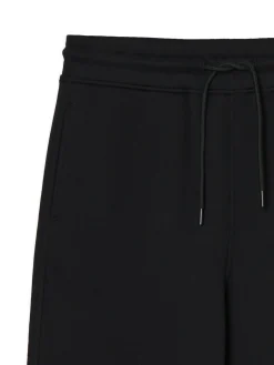 Hot Czarne dresowe joggery regular Spodnie|Sety