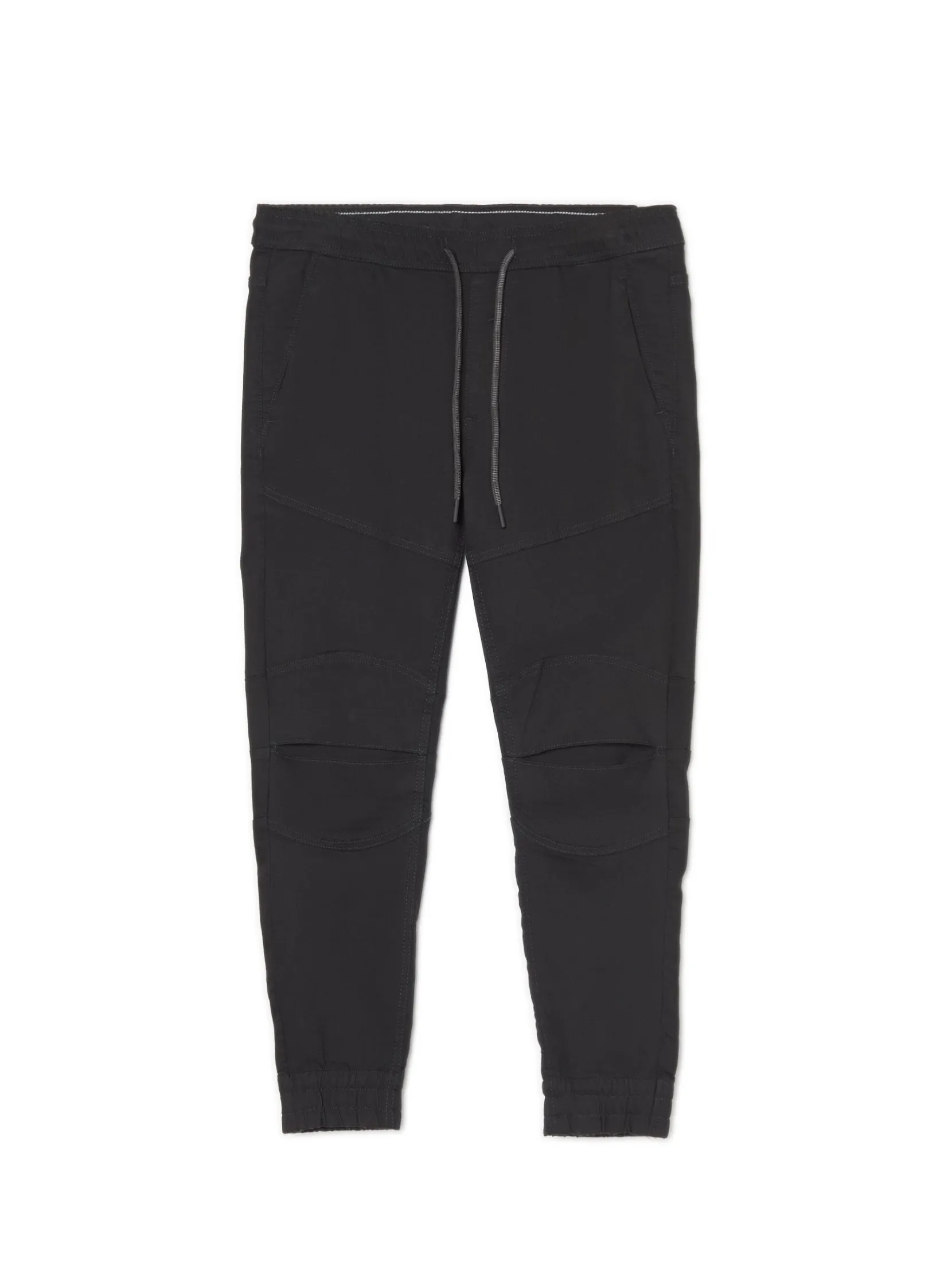 Clearance Czarne jeansowe joggery Jeansy