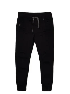 Best Czarne jeansowe joggery Jeansy
