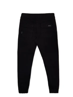 Best Czarne jeansowe joggery Jeansy