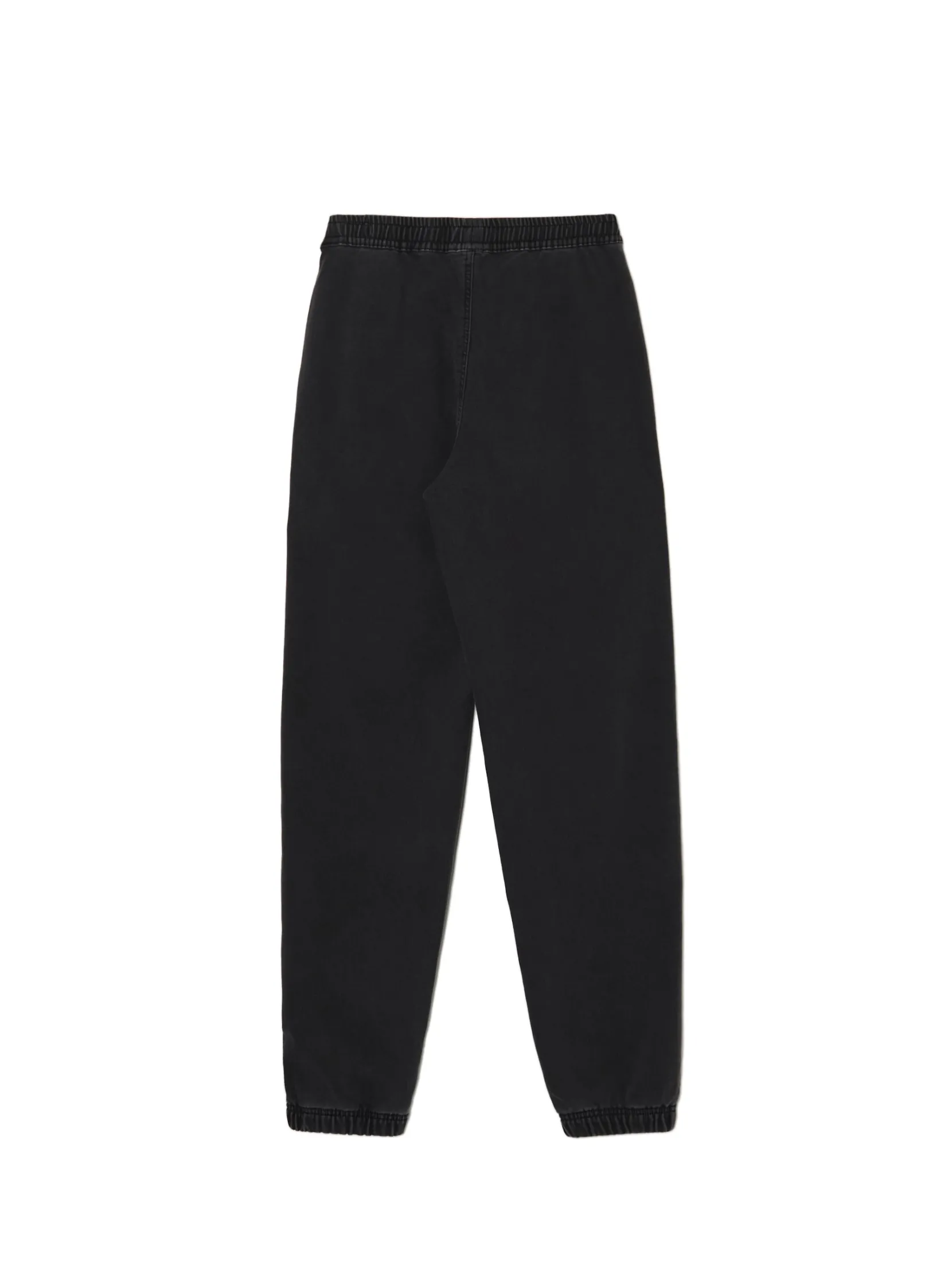 Outlet Czarne jeansowe joggery Jeansy