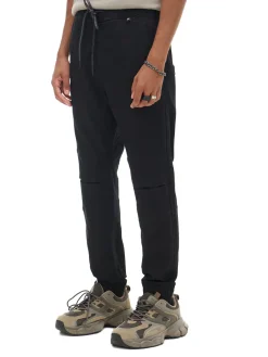Fashion Czarne jeansowe joggery Jeansy