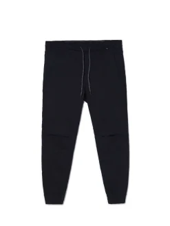 Fashion Czarne jeansowe joggery Jeansy