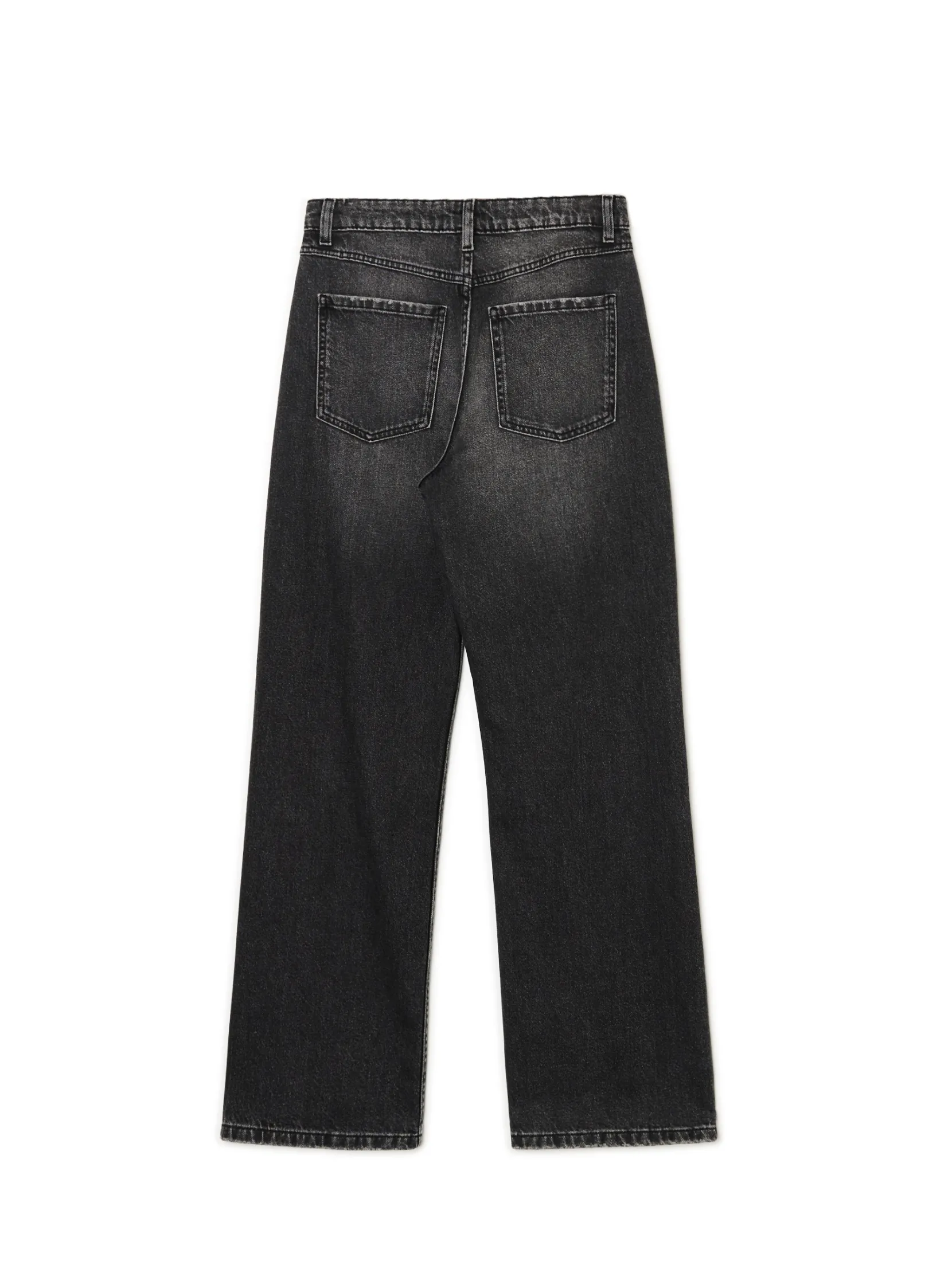 Outlet Czarne jeansy baggy Jeansy