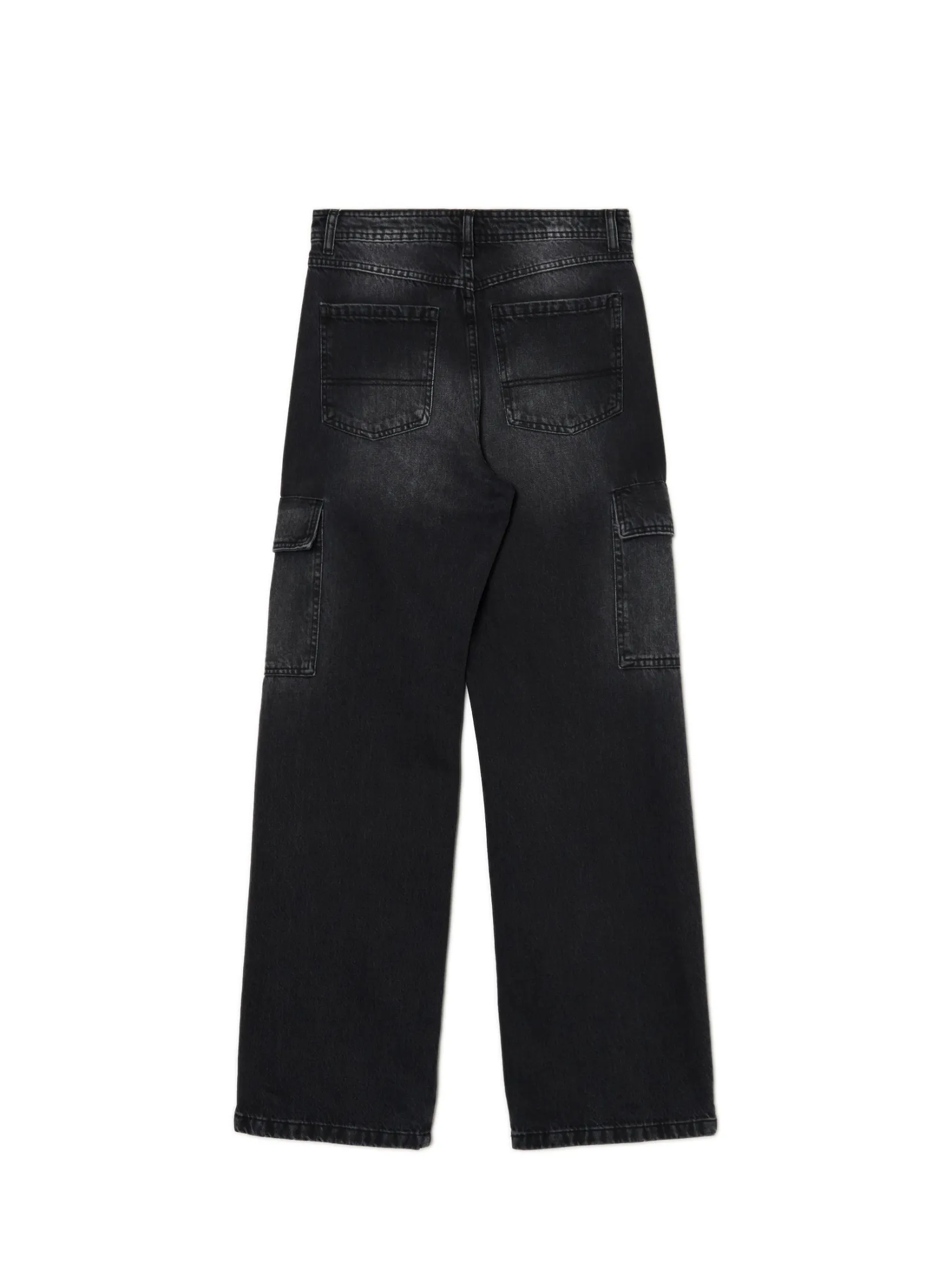 Discount Czarne jeansy baggy Jeansy