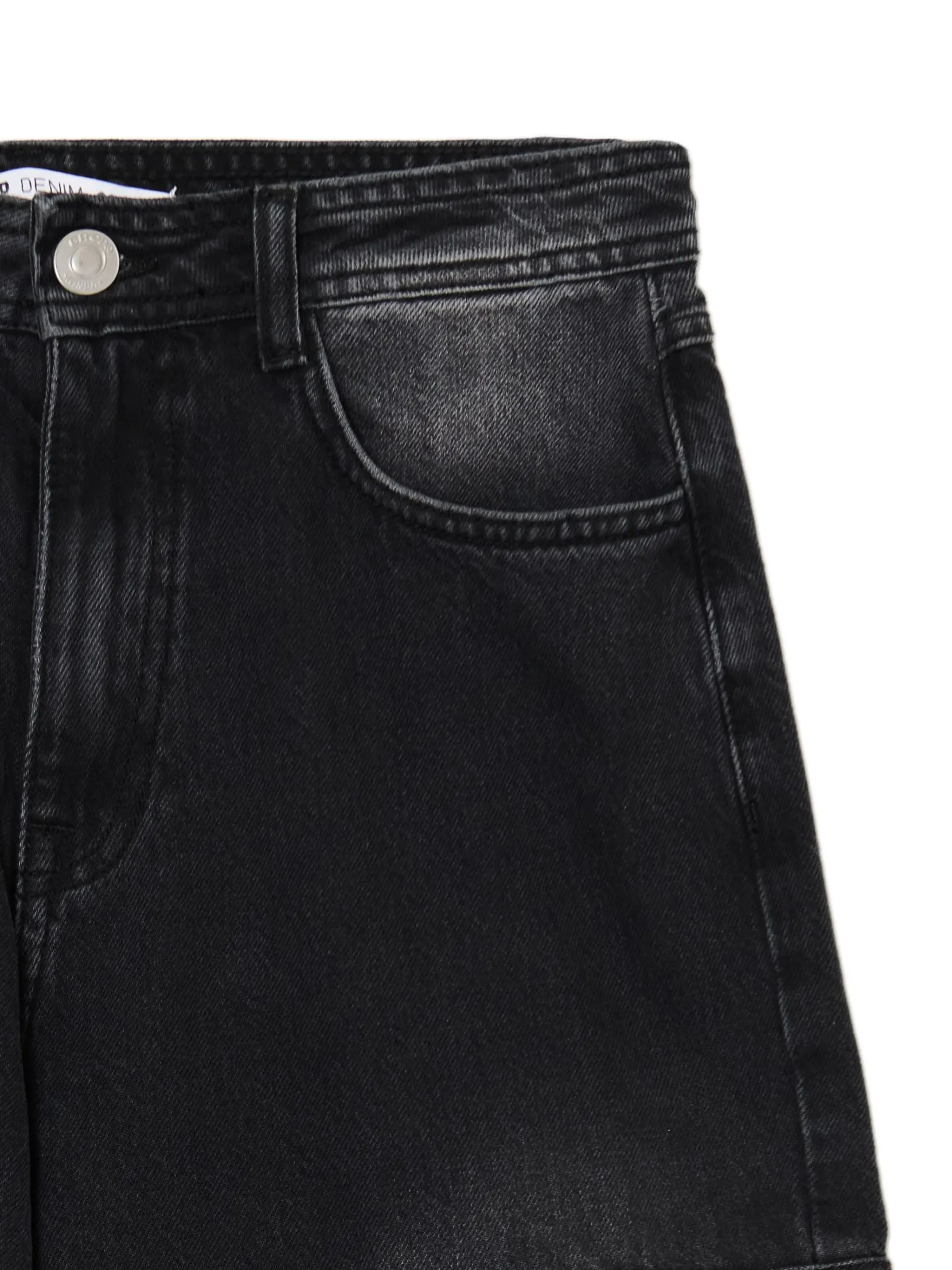 Discount Czarne jeansy baggy Jeansy