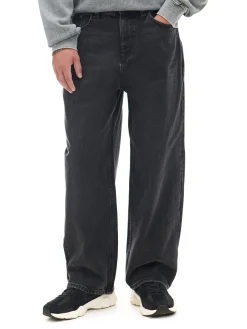 Best Czarne jeansy baggy Jeansy|Baggy