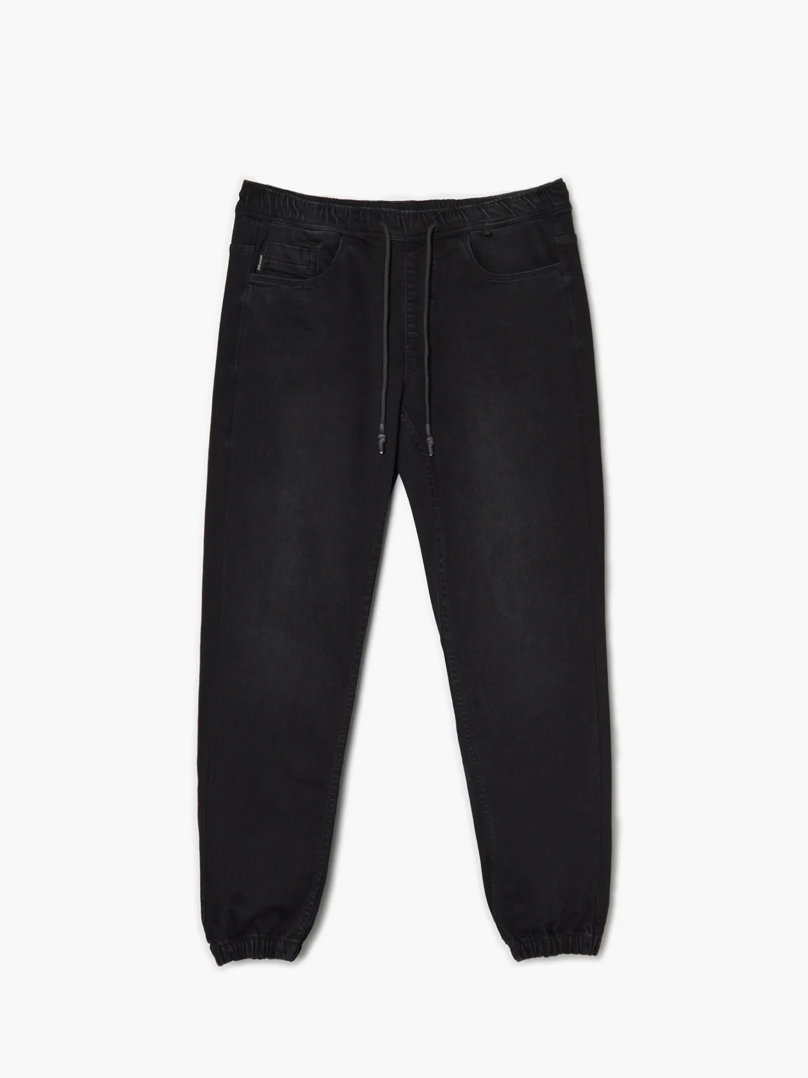 Sale Czarne jeansy jogger Jeansy