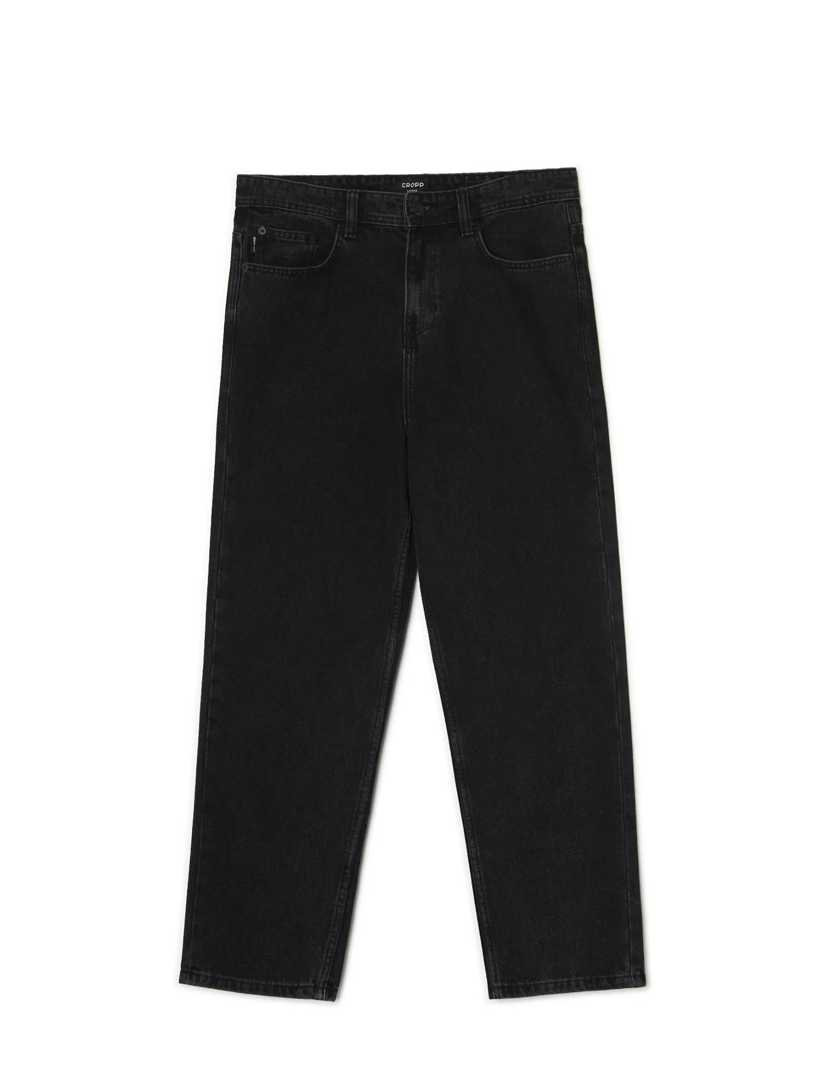 Clearance Czarne jeansy loose Jeansy