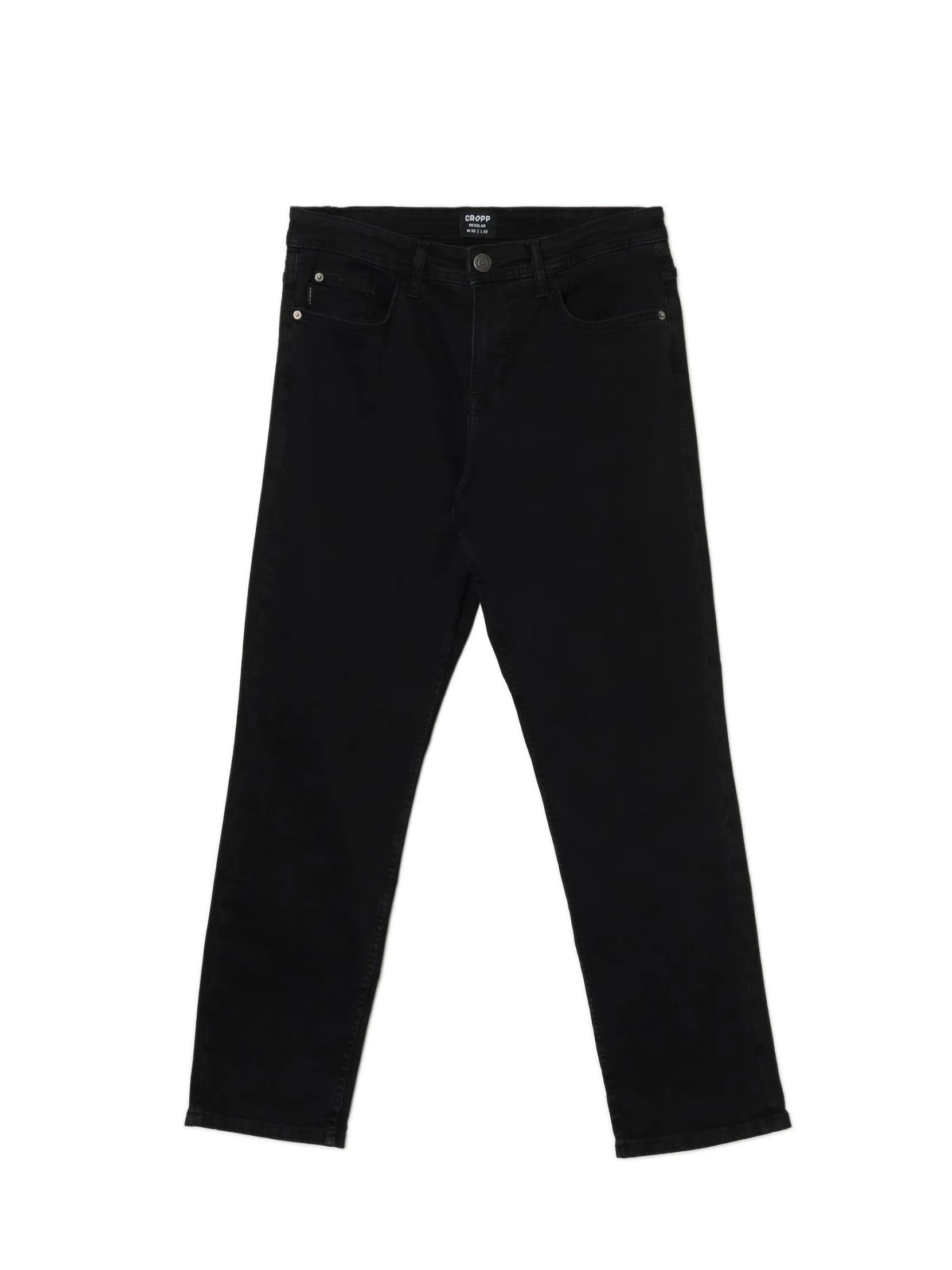 Clearance Czarne jeansy regular Jeansy