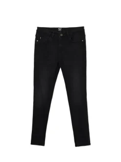 Hot Czarne jeansy skinny Jeansy