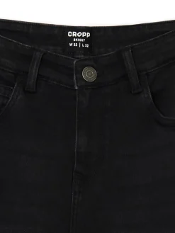Hot Czarne jeansy skinny Jeansy