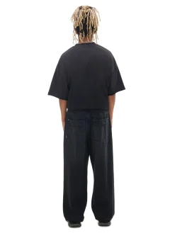 Discount Czarne jeansy super baggy Jeansy|Baggy