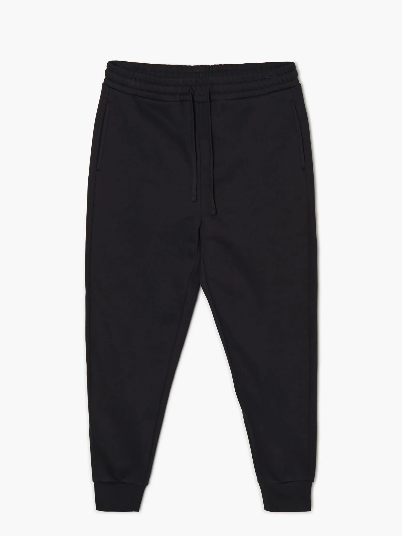 Fashion Czarne joggery basic Spodnie