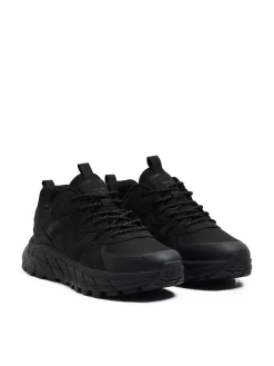 Fashion Czarne sneakersy chunky Sneakersy