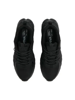 Fashion Czarne sneakersy chunky Sneakersy