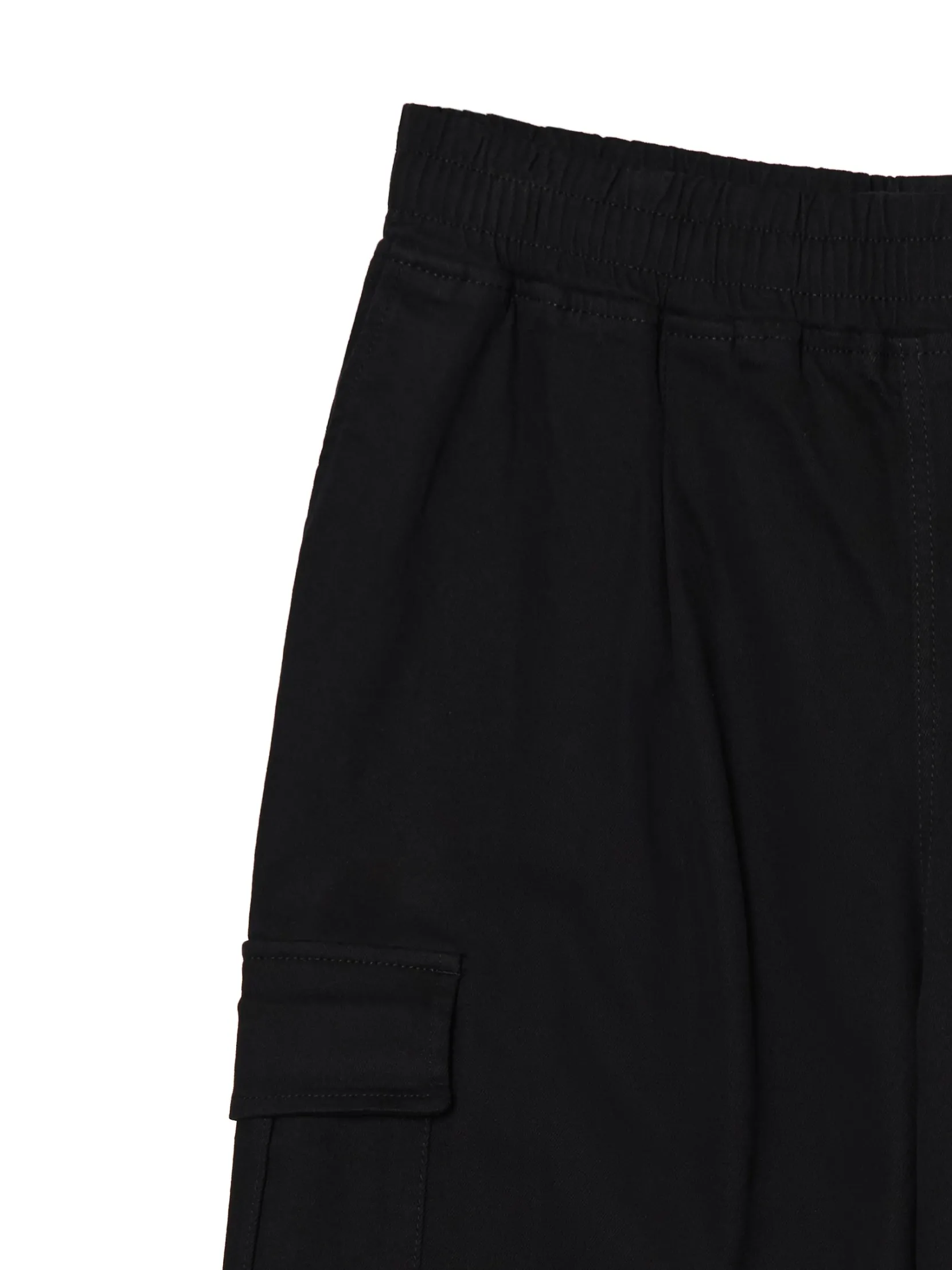 Fashion Czarne spodnie comfort Spodnie