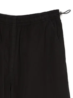 Outlet Czarne spodnie parachute Spodnie